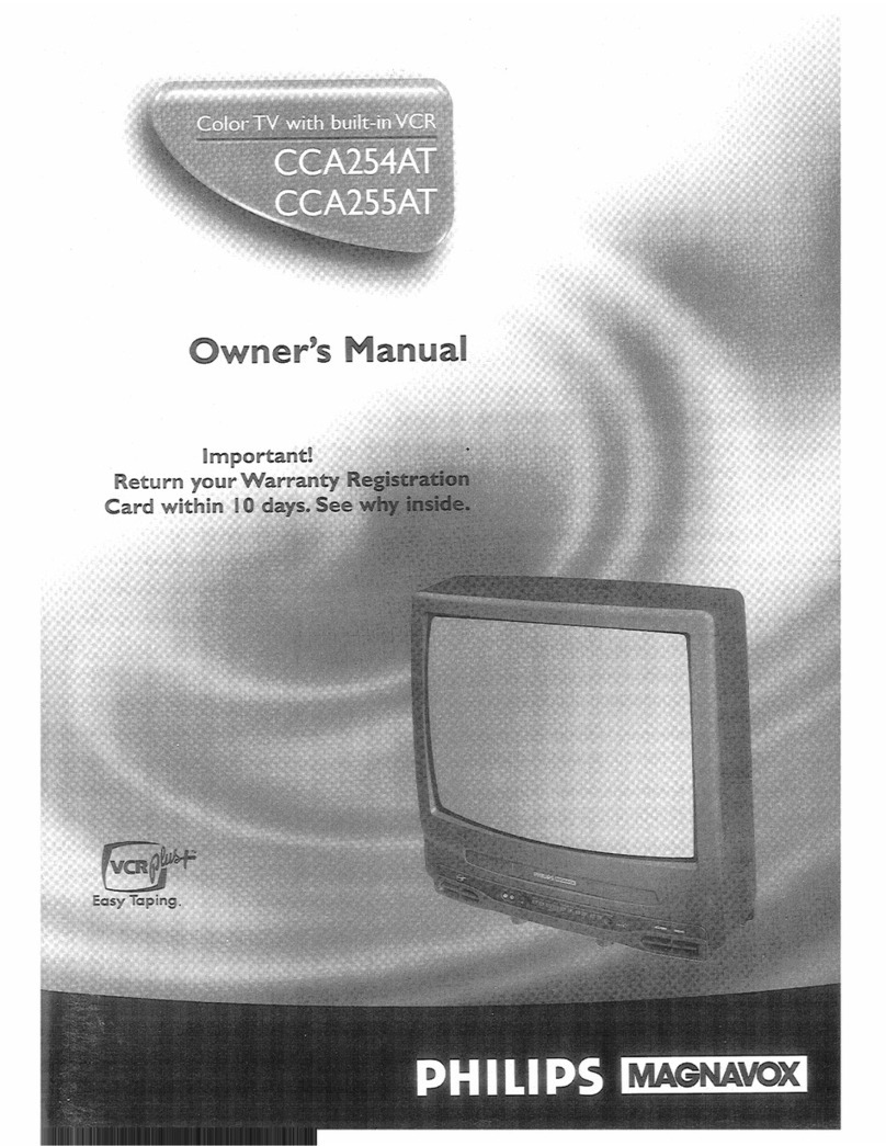 Philips/Magnavox CCA254AT owner's manual
