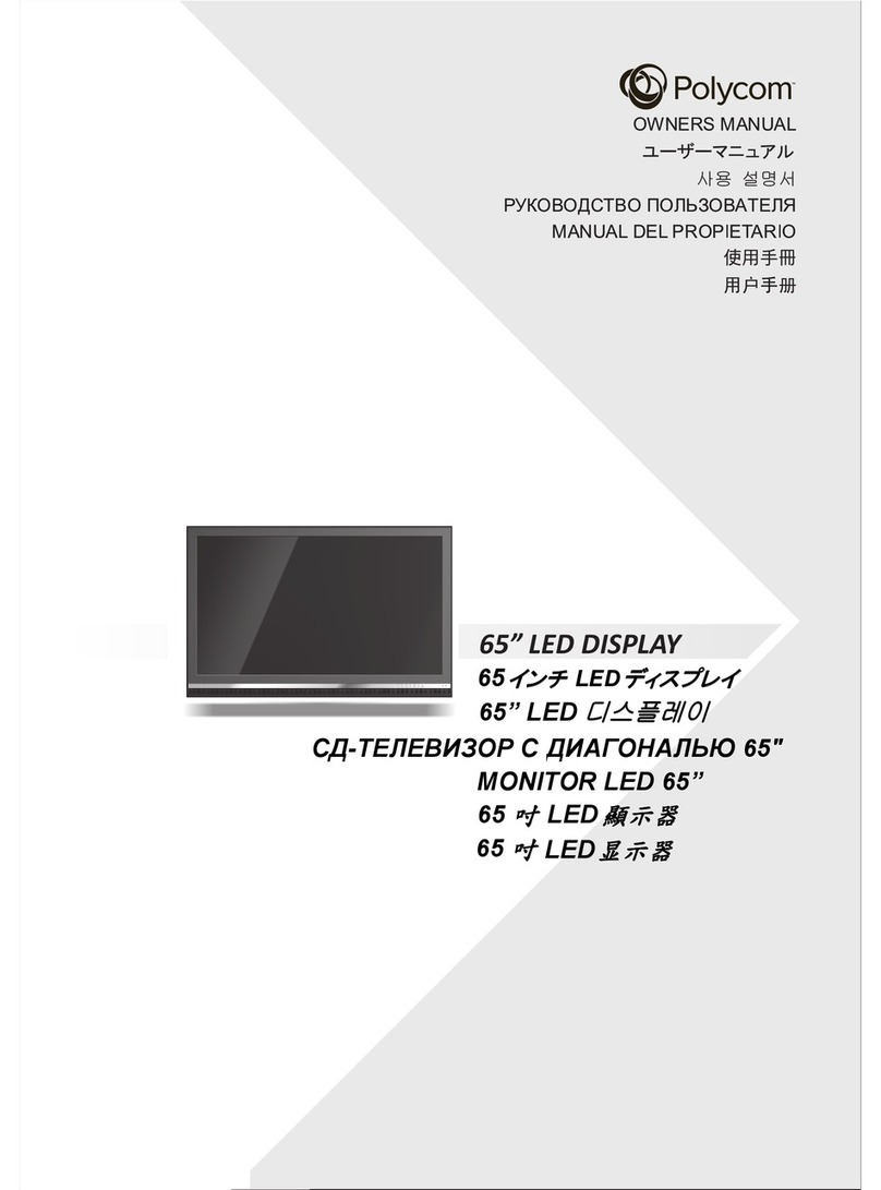 Polycom 65" User manual