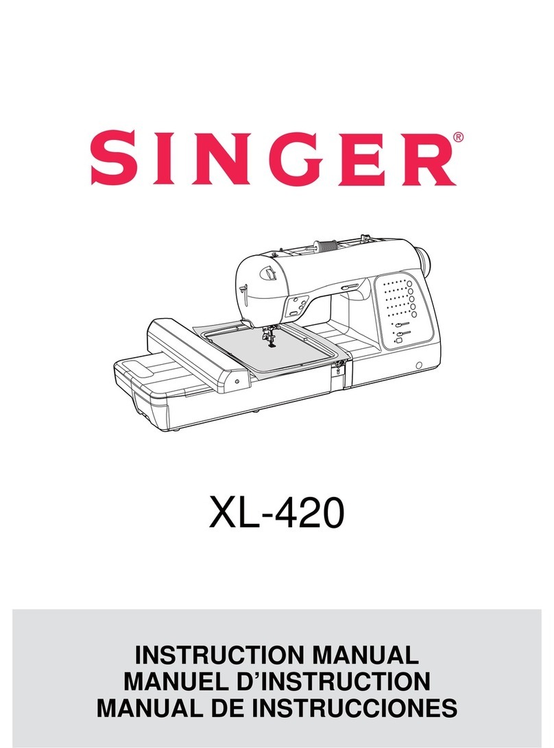 Singer XL-420 User manual