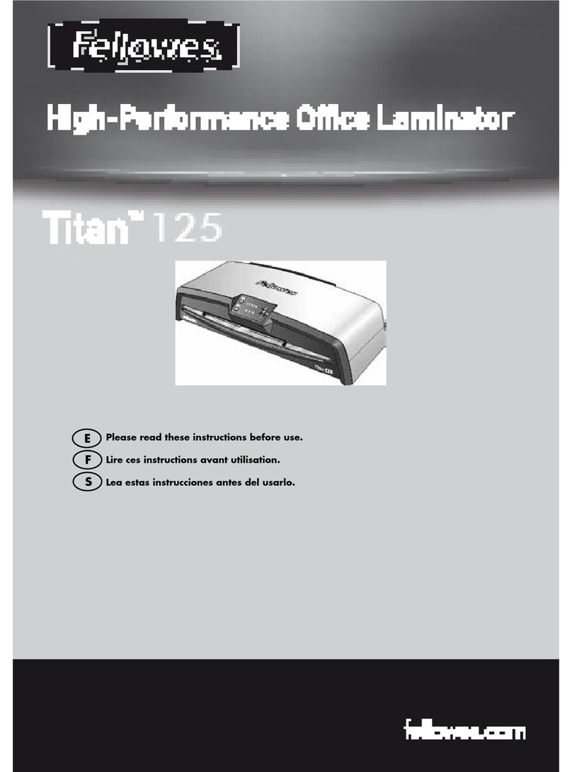Fellowes Titan 125 User manual