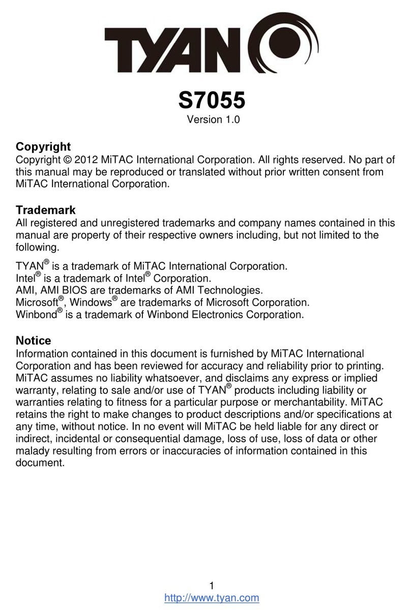 TYAN S7055 user guide
