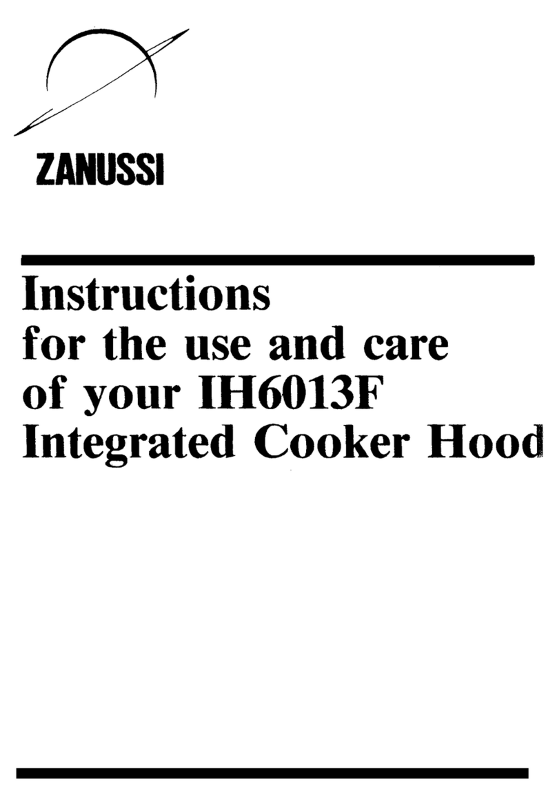 Zanussi IH6013F Instructions for use