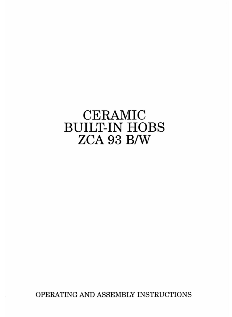 Zanussi ZCA 93 B/W Product guide