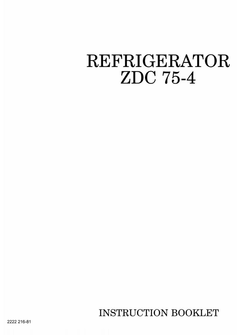 Zanussi ZDC 75-4 User manual Zanussi ZDC 75-4 User manual