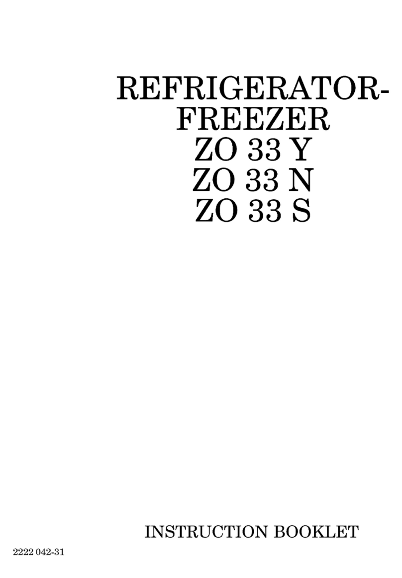 Zanussi ZO 33 Y User manual