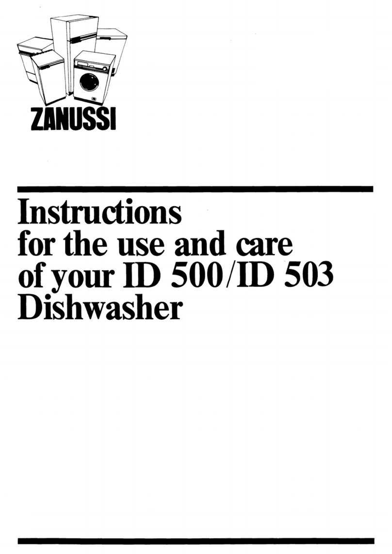 Zanussi ID 500 Instructions for use