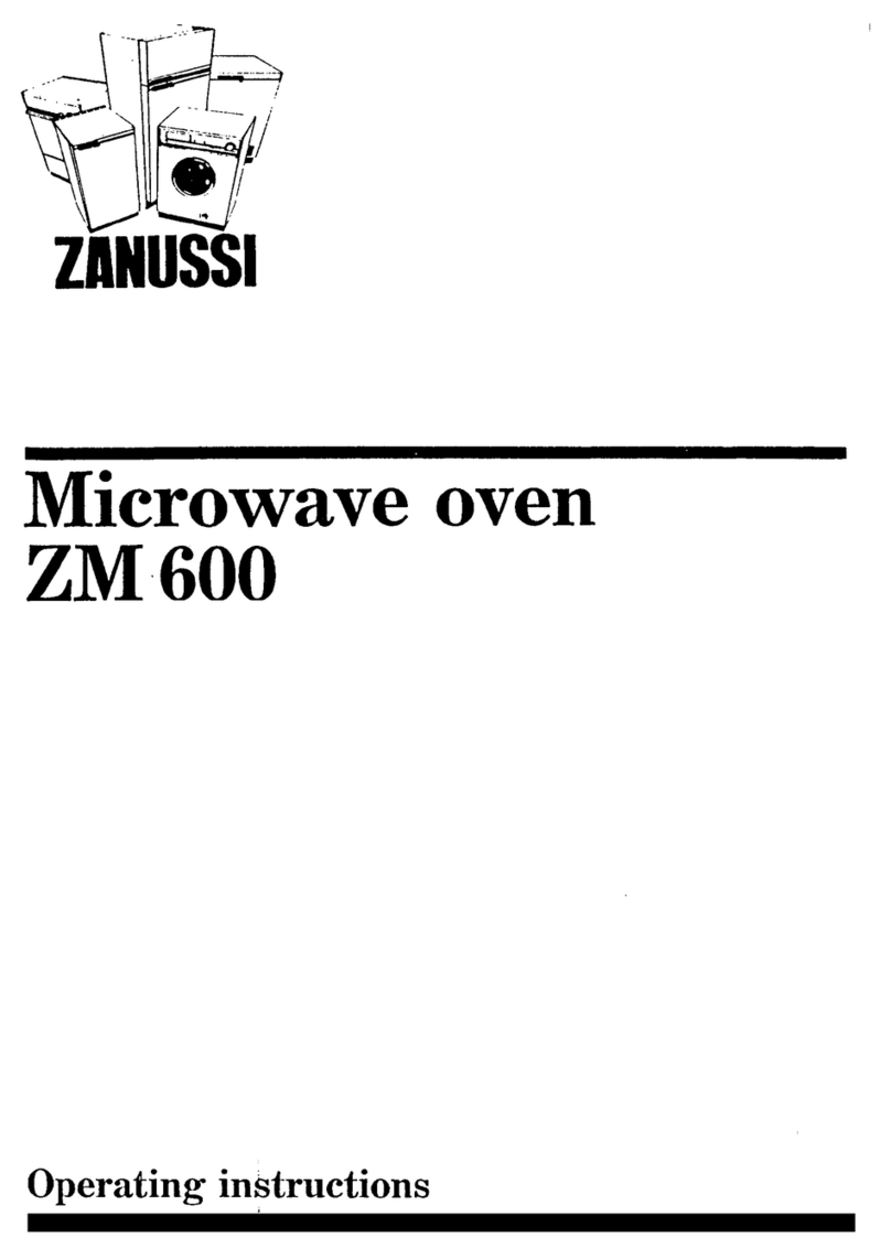 Zanussi ZM 600 User manual