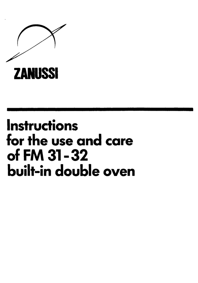 Zanussi FM 31-32 Instructions for use