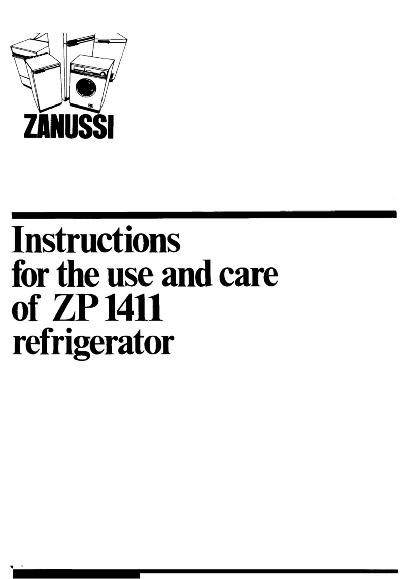 Zanussi ZP 1411 User manual
