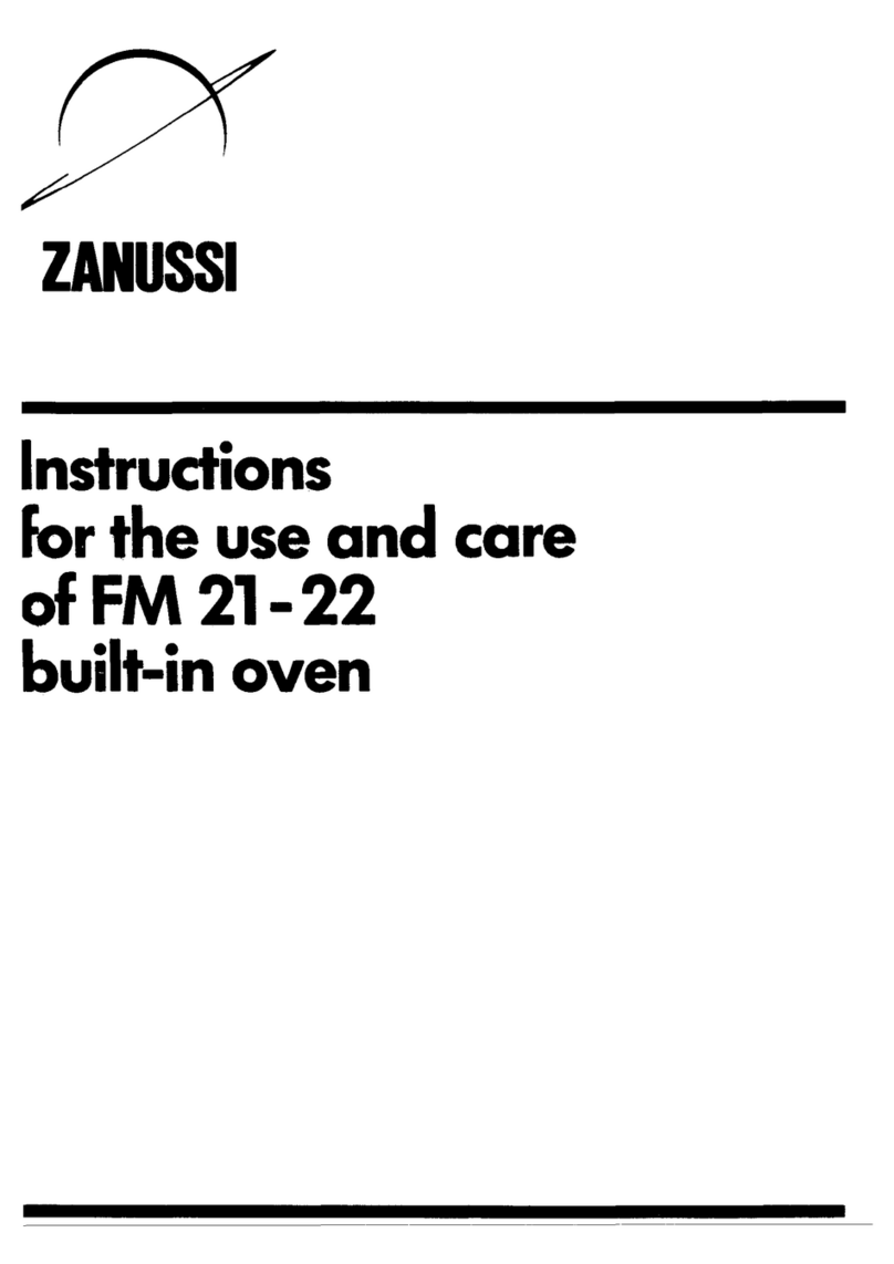 Zanussi FM 21-22 Instructions for use