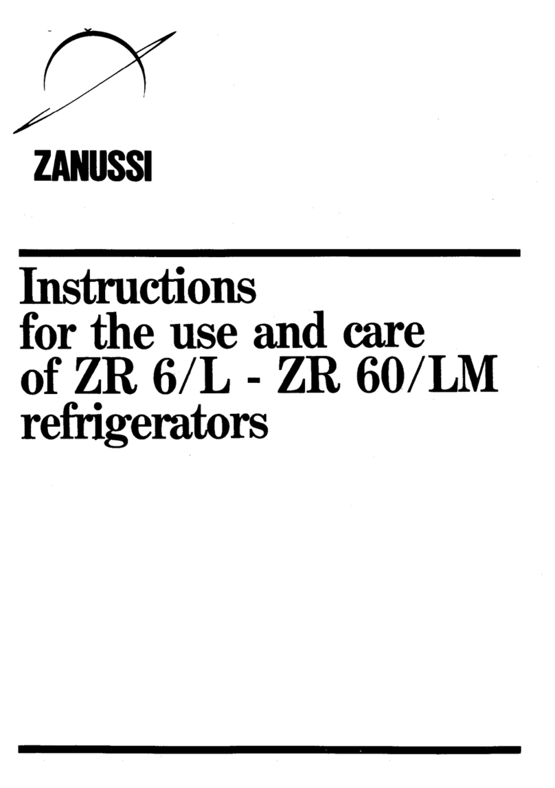 Zanussi ZR 6/L Assembly instructions