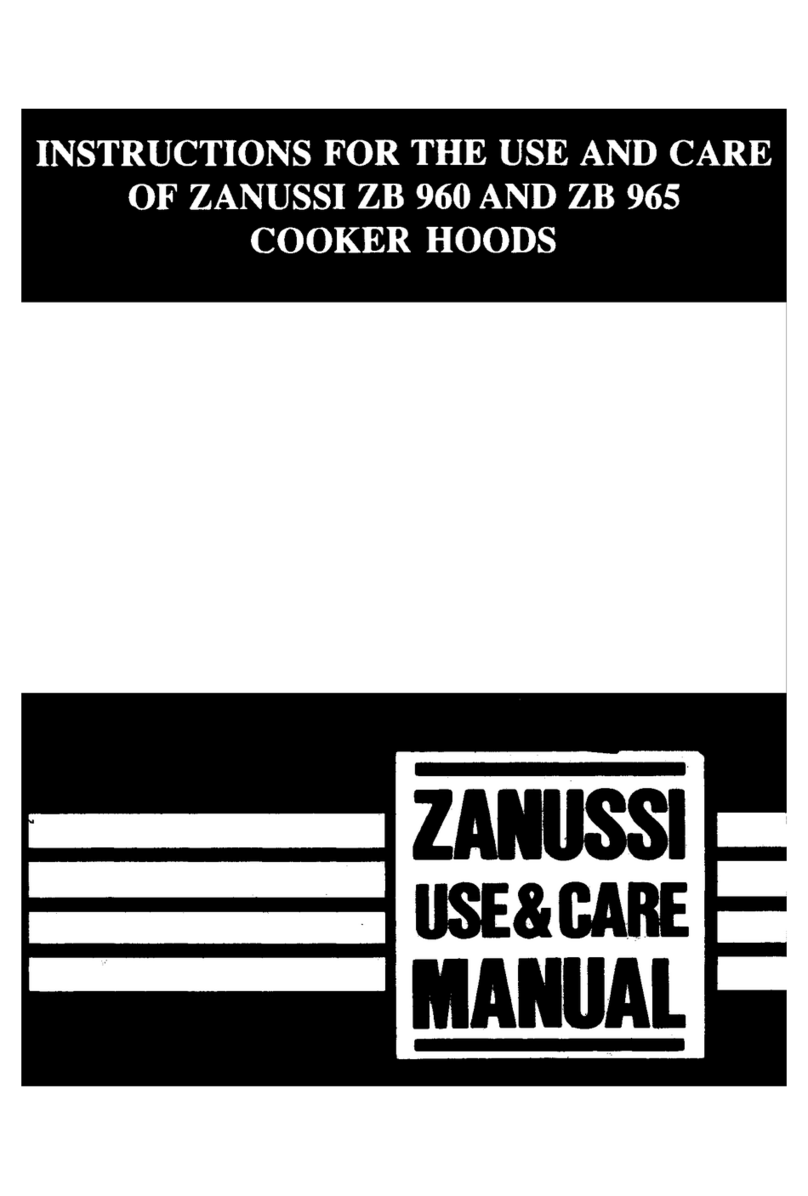 Zanussi ZB 960 User manual