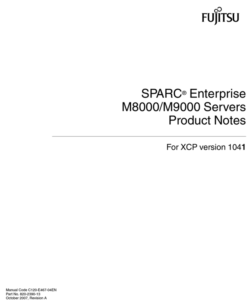 Fujitsu SPARC Enterprise M8000 Service manual