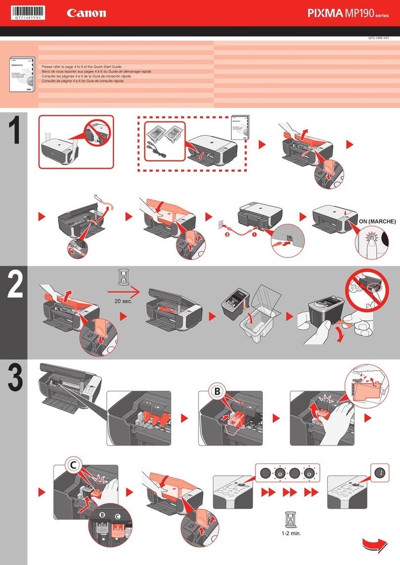 Canon PIXMA MP190 User manual