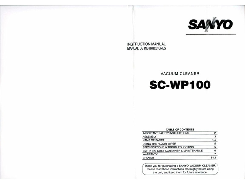 Sanyo SC-WP1000 User manual