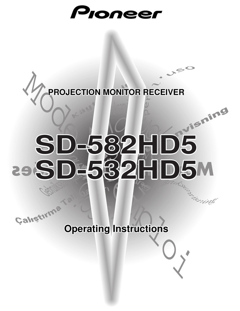 Pioneer SD-532HD5 operating instructions