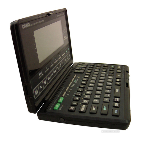 Casio SF-9500 User manual Casio SF-9500 User manual