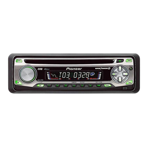 Pioneer DEH-2700 operating manual