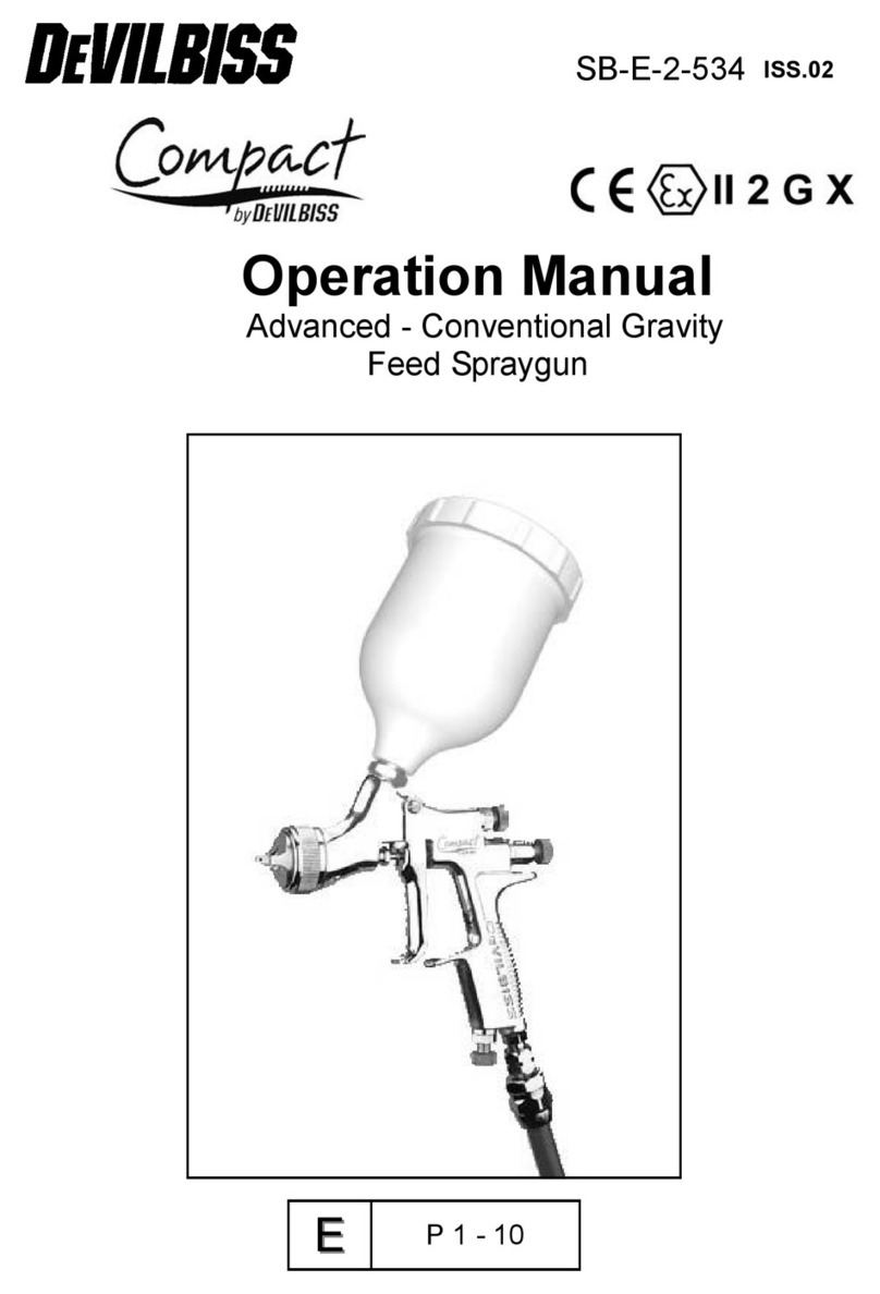 DeVilbiss SB-E-2-534 Operation manual