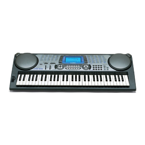 Casio CTK-651 User manual