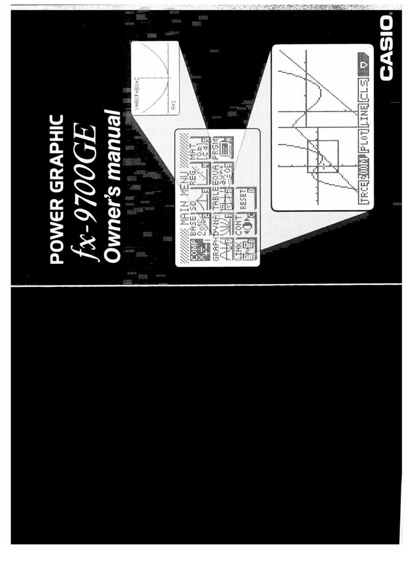 Casio FX-9700GE User manual
