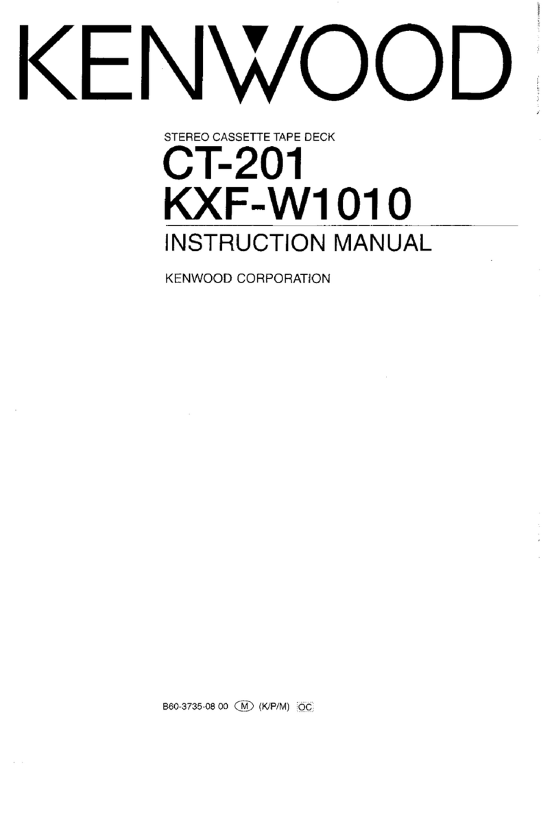 Kenwood CT-201 User manual