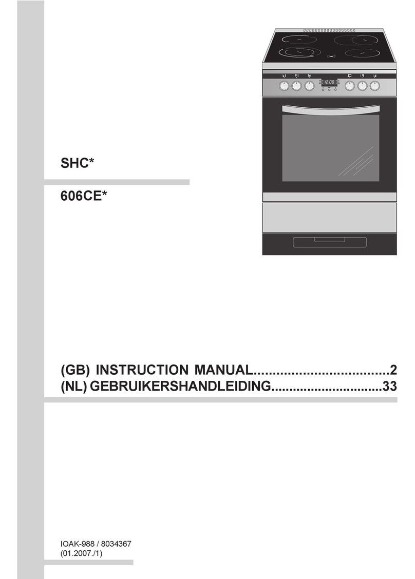 Amica SHC instruction manual