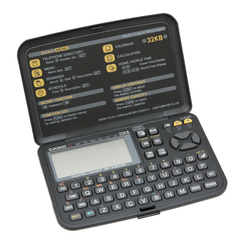 Casio SF-4300R User manual