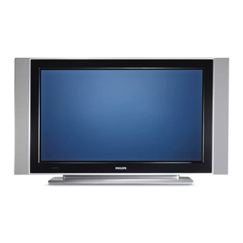 Philips Flat TV User manual
