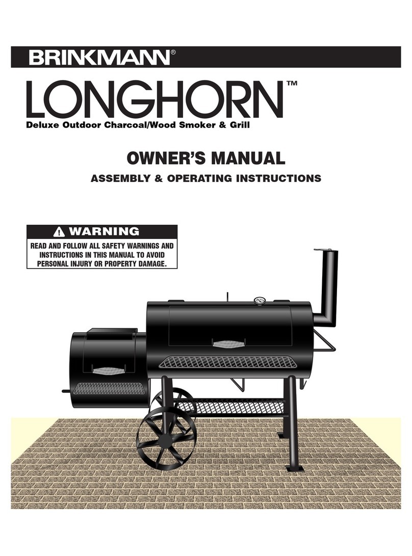 Brinkmann Longhorn User manual