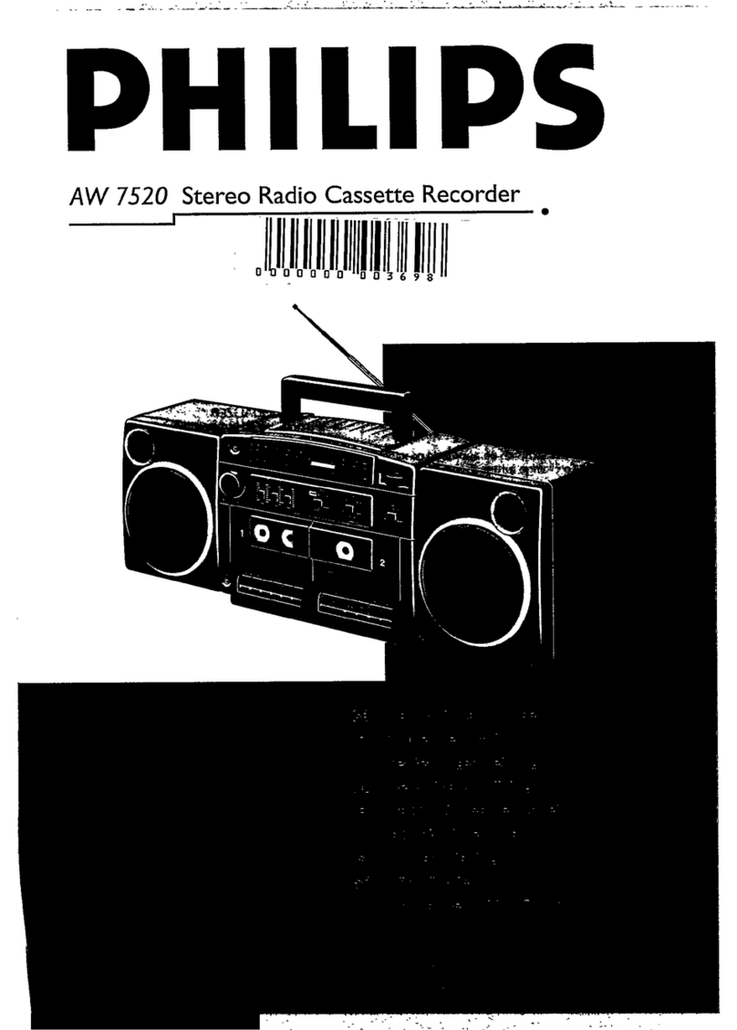 Philips aw7520 user guide
