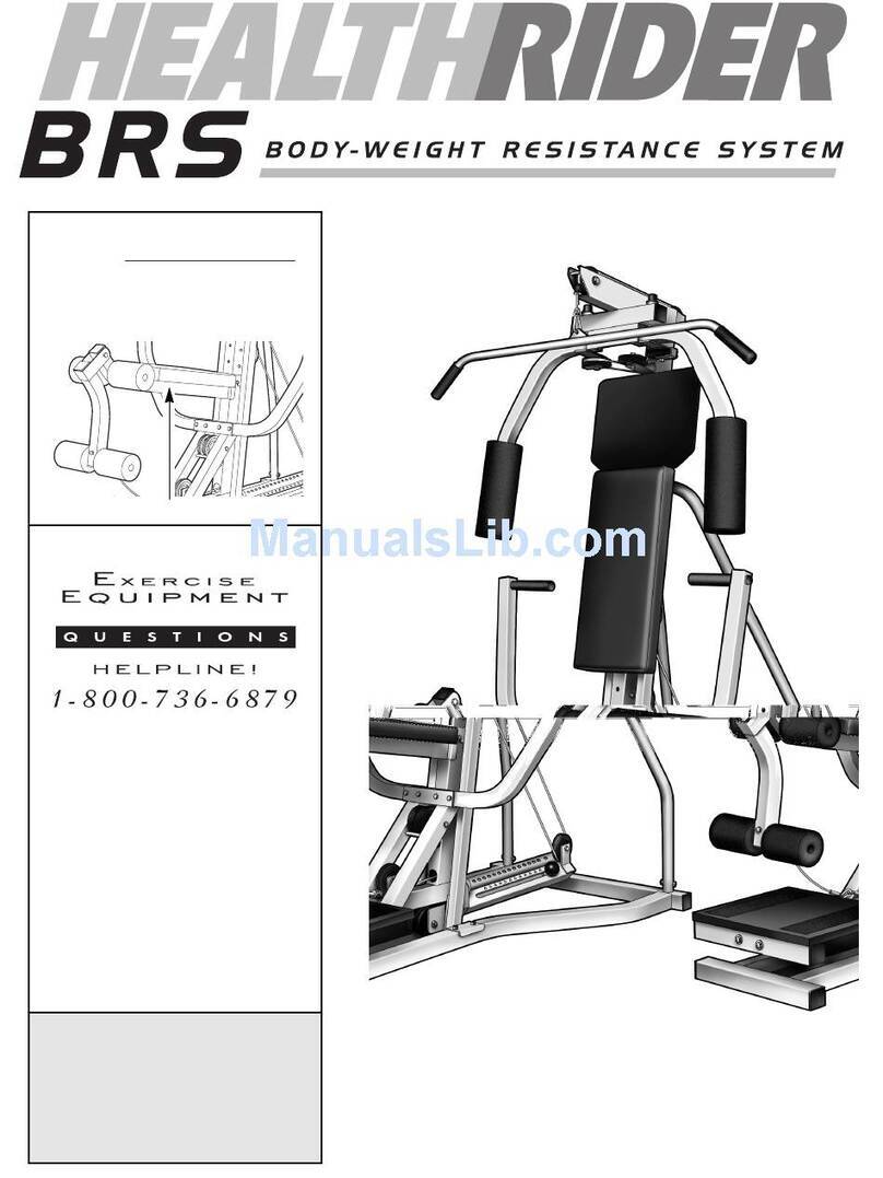 HEALTH RIDER BRS 831.159350 user manual HEALTH RIDER BRS 831.159350 user manual