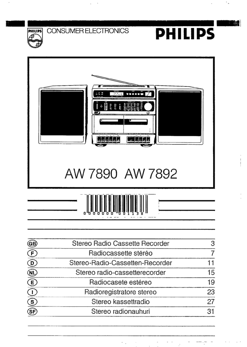 Philips AW7890 user guide