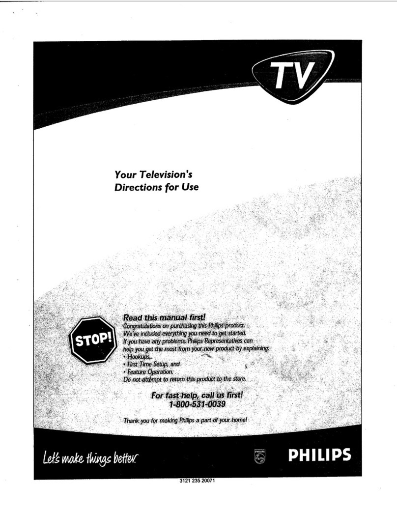 Philips TV Manual