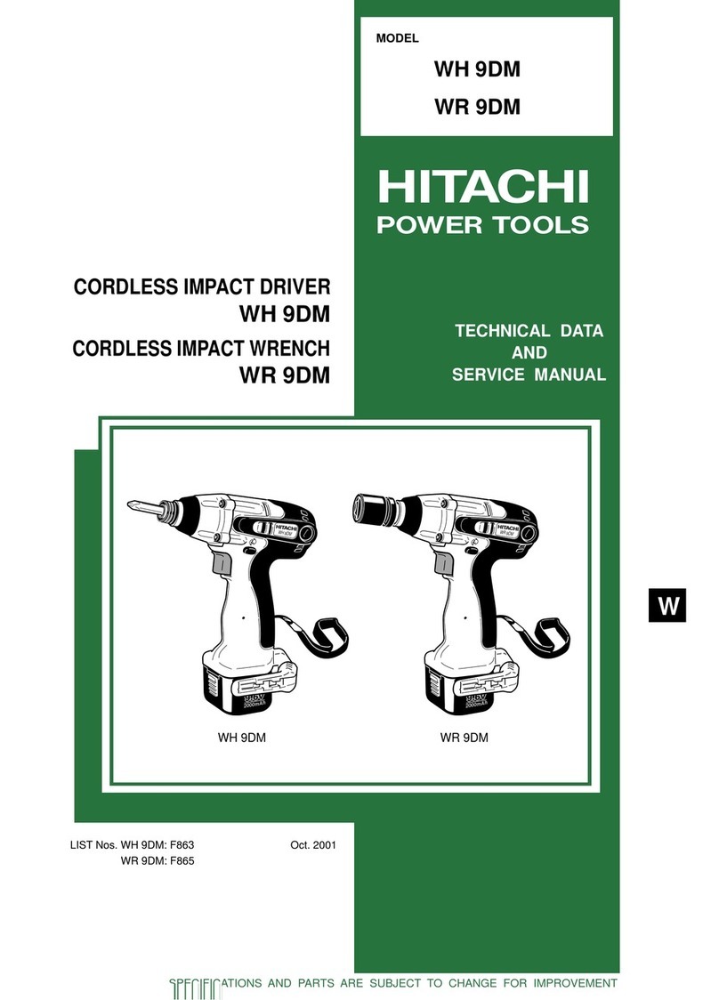 Hitachi WH9DM Manual