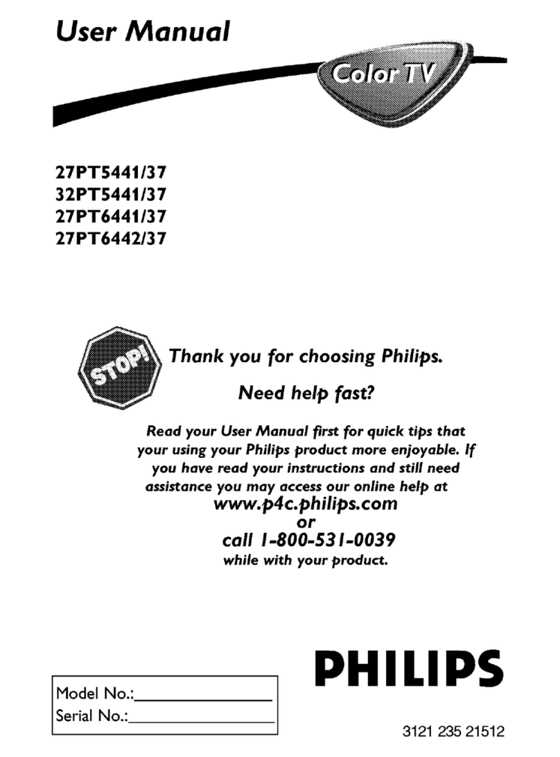 Philips 27PT5441/37 user manual
