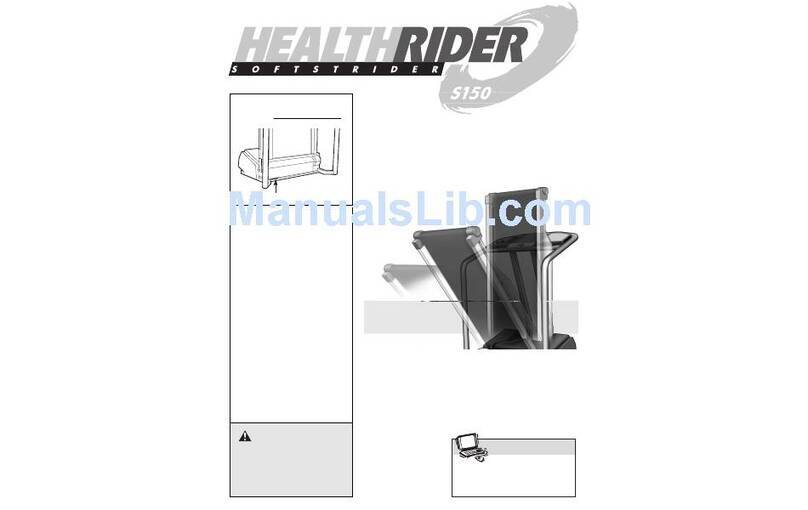 HEALTH RIDER Softstrider S150 HRTL06190 User manual