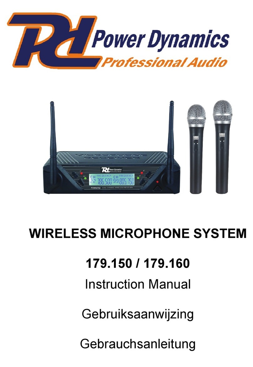 Power Dynamics 179.150 instruction manual