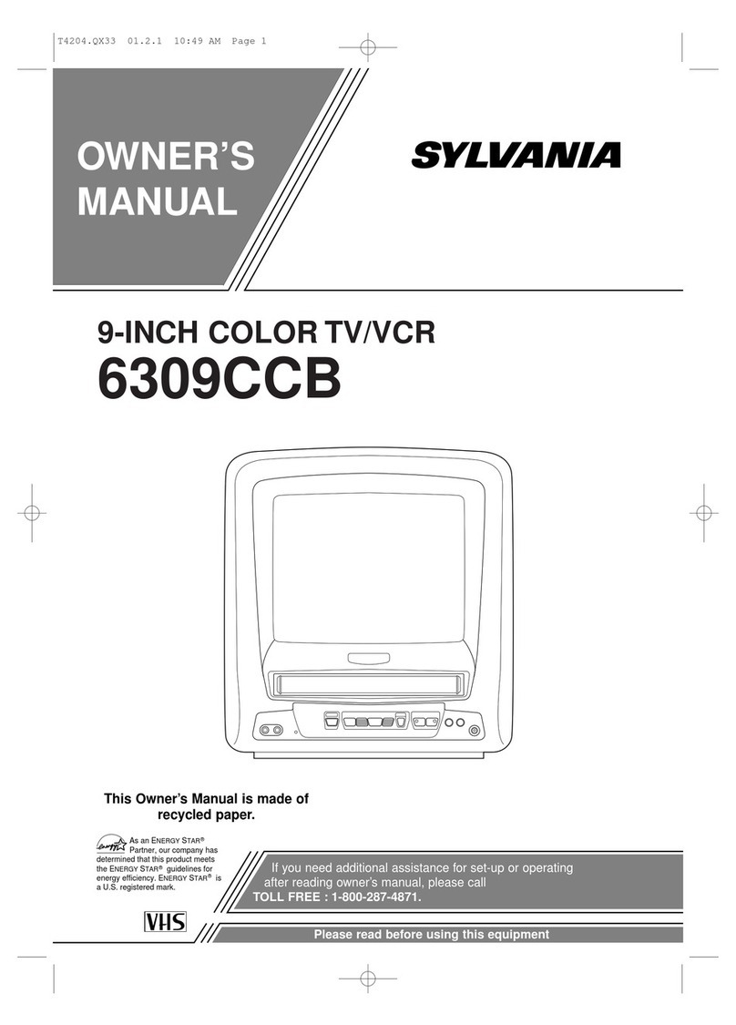 Sylvania 6309CCB owner's manual