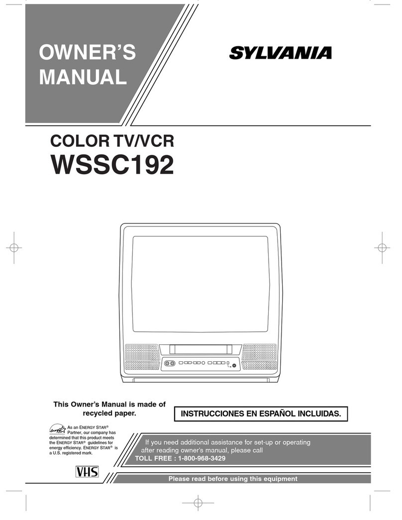 Sylvania WSSC192 User manual