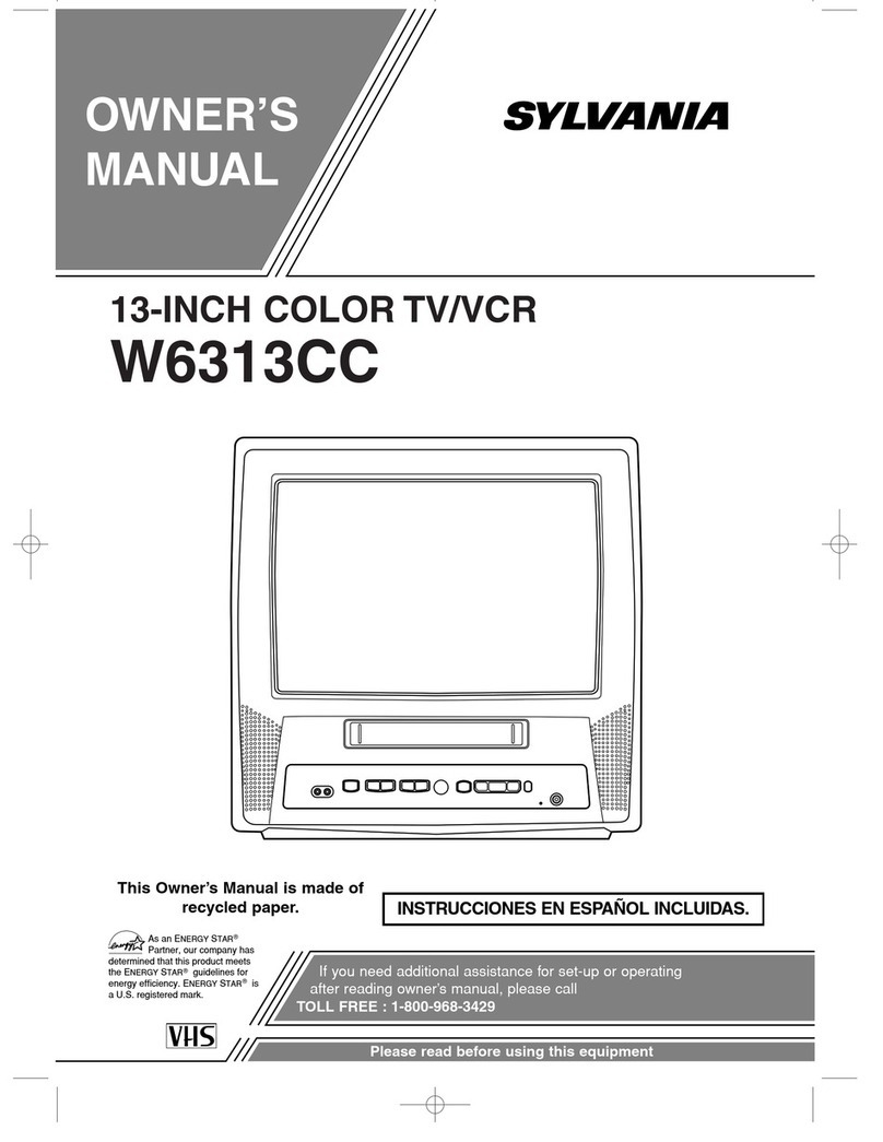 Sylvania W6313CC User manual