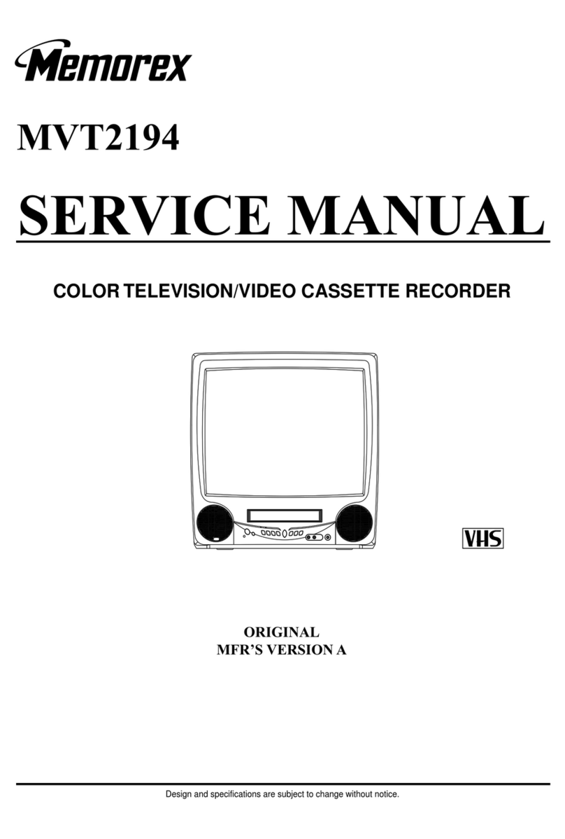 Memorex MVT2194 Service manual