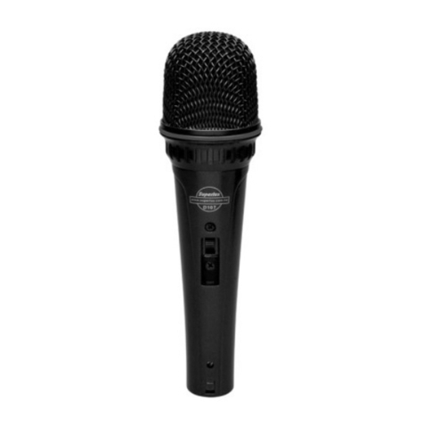 Superlux D 107 Series user guide