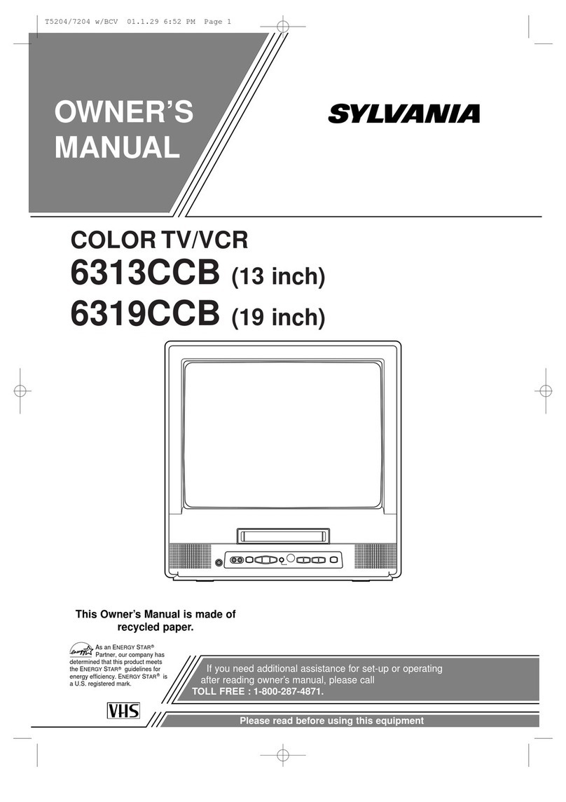 Sylvania Sylvania 6313CCB User manual