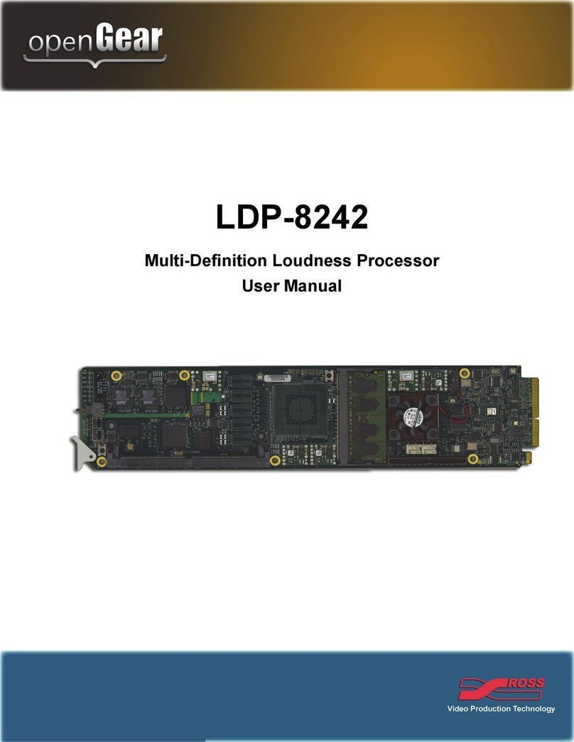 Ross LDP-8242 User manual