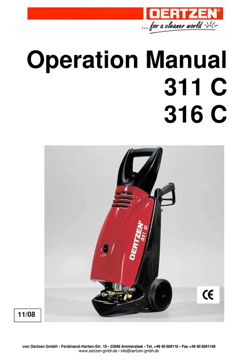 Oertzen 311 C Operation manual