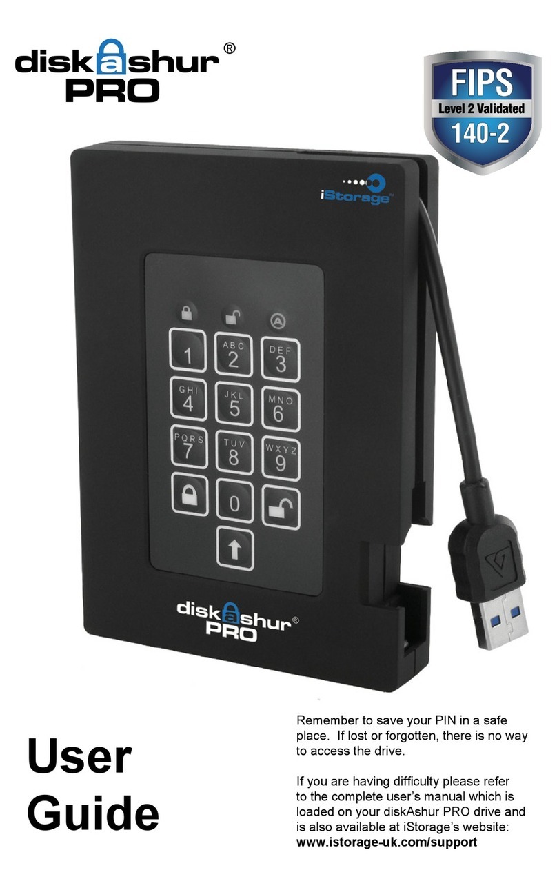Diskashur iStorage user guide