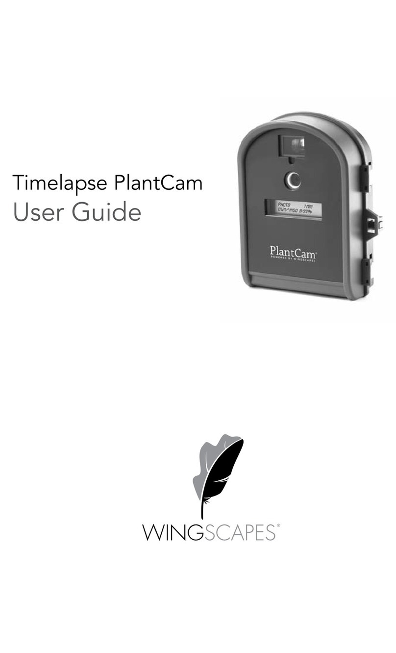 WingScapes Timelapse PlantCam User manual