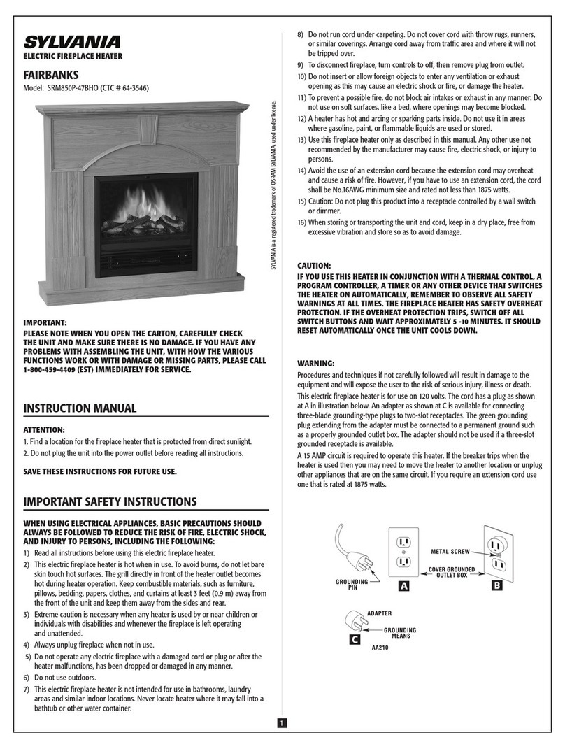 Sylvania FAIRBANKS SRM850P-47BHO instruction manual Sylvania FAIRBANKS SRM850P-47BHO instruction manual