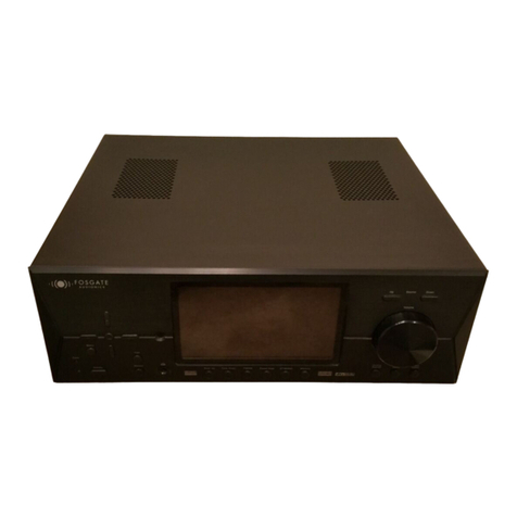 Fosgate Audionics FAP T1 user manual